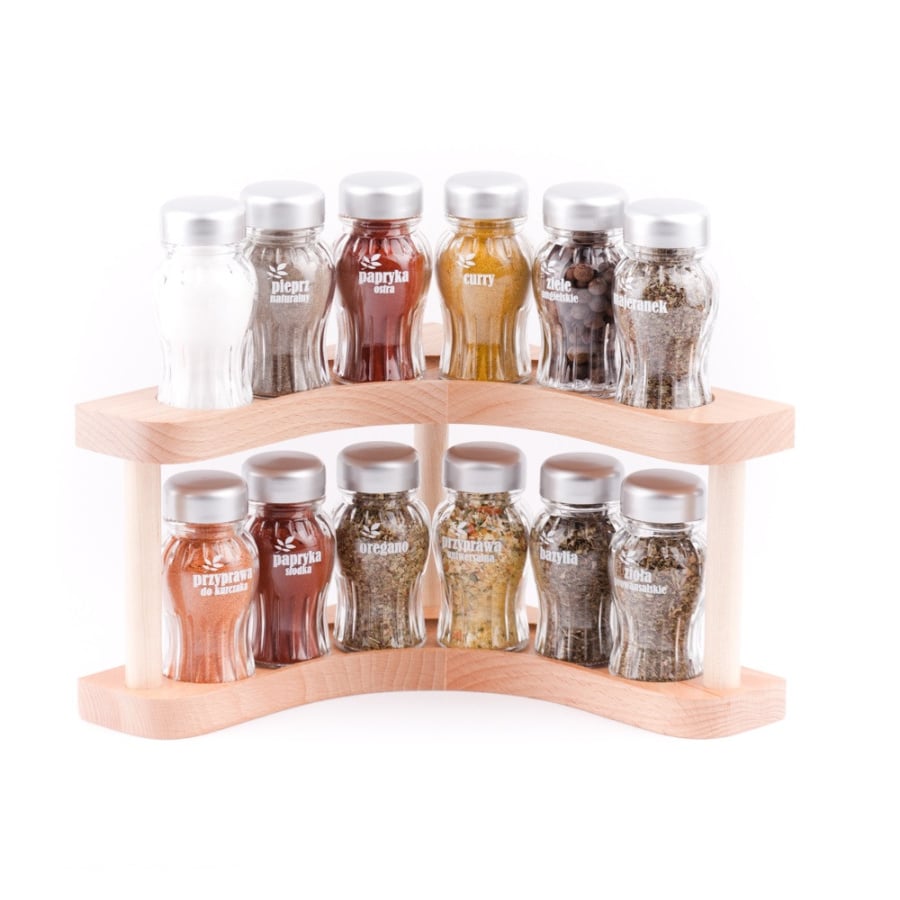 Półka z przyprawami rogowa 12S naturalny mat 22452