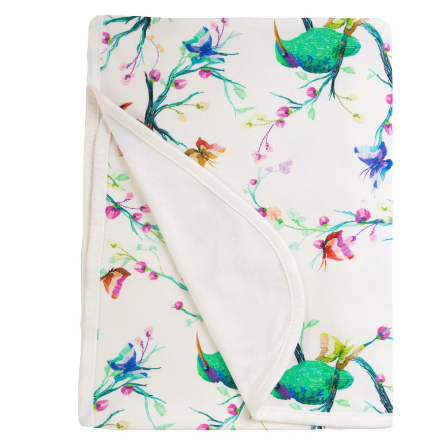 Kocyk BAMBOO bambusowy-dwustronny w pudełku 75x100