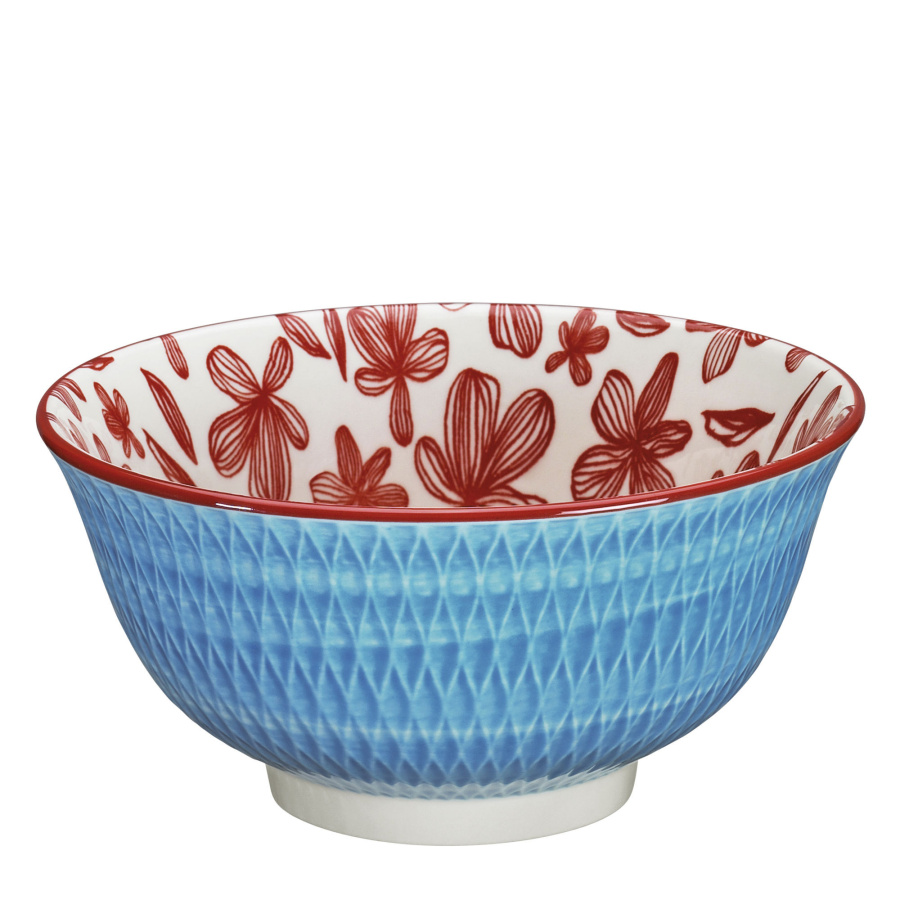 Miseczka, porcelana, śred. 15,5 cm, 0,5 l, romby