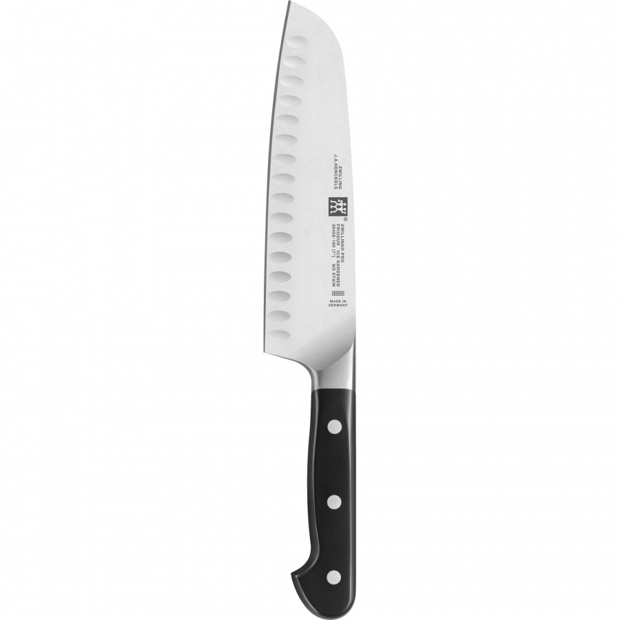 nóż Santoku z rowkami 18 cm