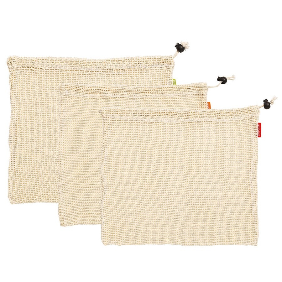 wielorazowe woreczki na warzywa i owoce, 3 szt., 33 x 30 cm