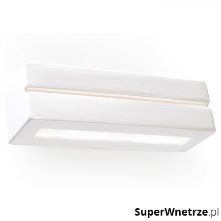 Kinkiet 9x23x9cm Sollux Lighting Vega line biały