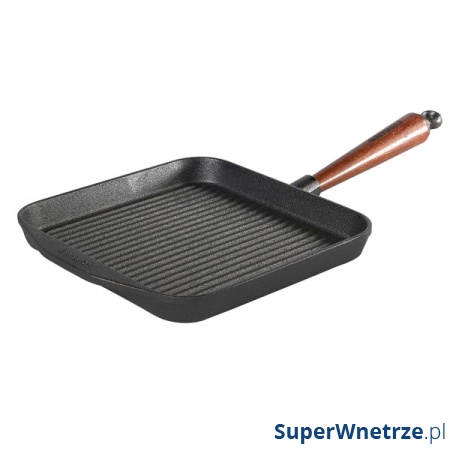 Patelnia 25x25cm grillowa Skeppshult czarna