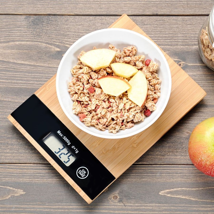 Kesper cyfrowa waga kuchenna bambus 21x16x2 cm