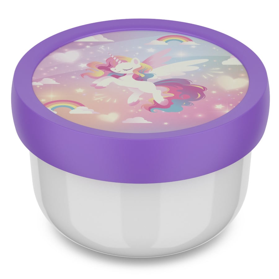 Fruit box pudełko na owoce campus 300 ml unicorn glow 107430065411