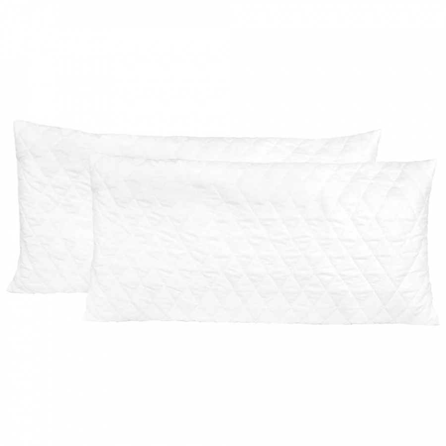 Poduszki, 2 szt., 80 x 40 x 14 cm, pianka memory