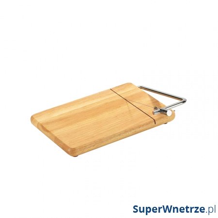 Deska z nożem do sera 25 x 18 cm Zassenhaus kauczukowiec
