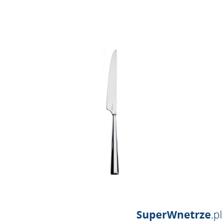 Nóż stołowy 23,5cm Casa Bugatti DUETTO srebrny