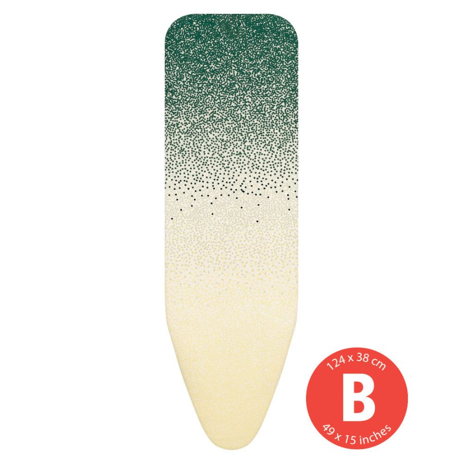Brabantia 242168 - perfectfit - pokrowiec na deskę do prasowania - rozmiar b - pianka 8 mm - fairtra