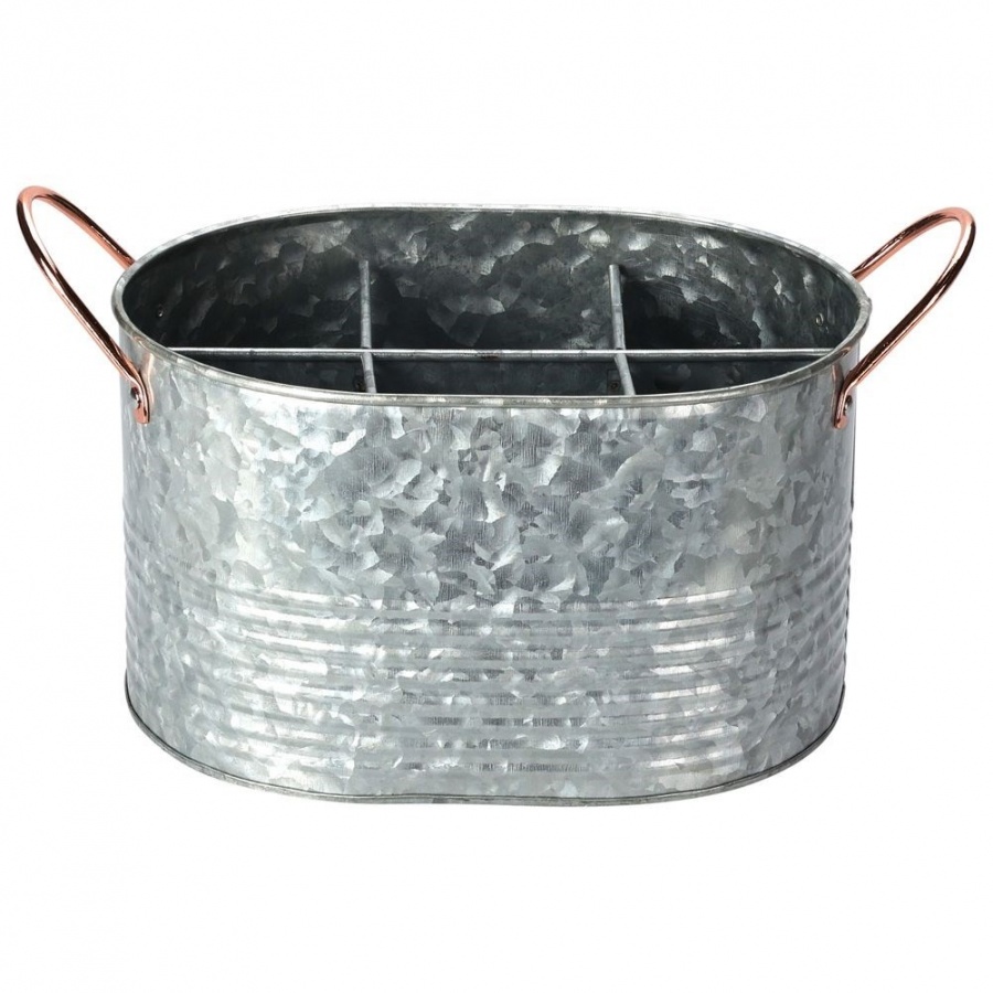 Skrzynka na butelki metalowa