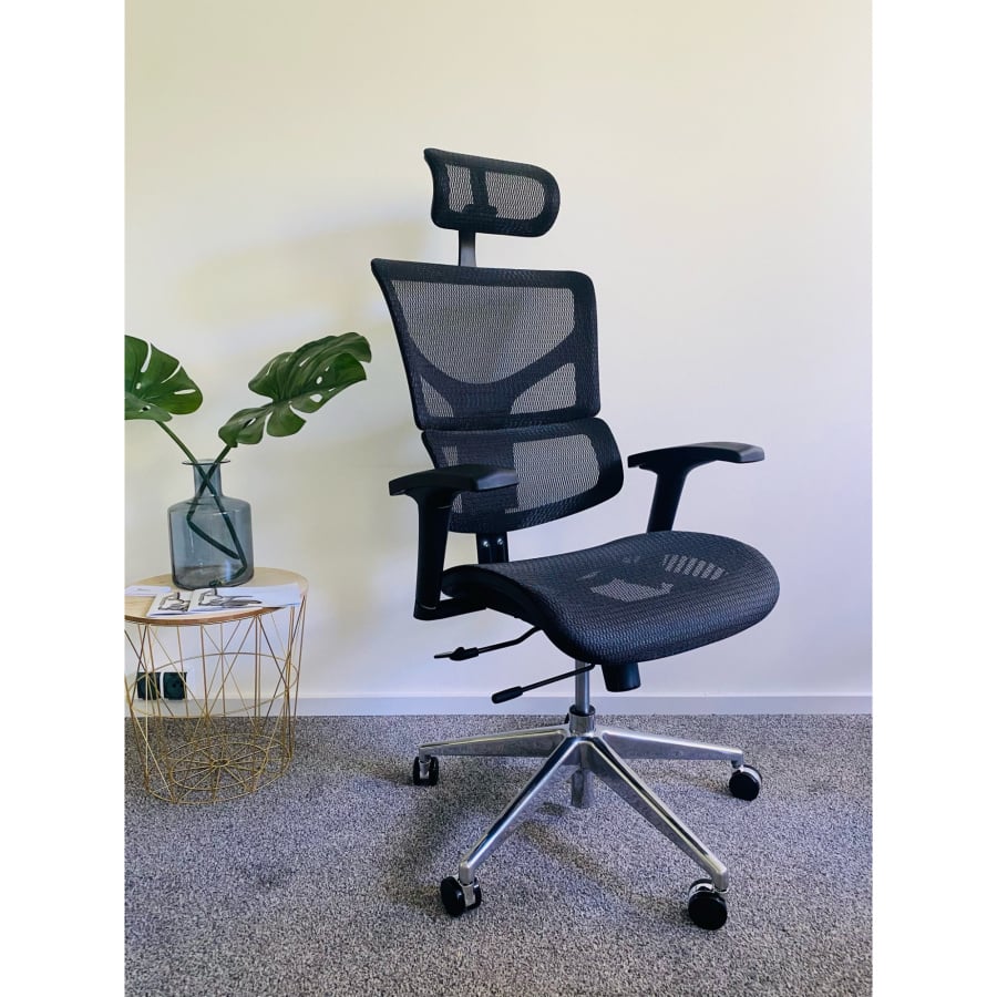 Ergonimiczny Fotel ERGOFLY SAIL P T-01 Black