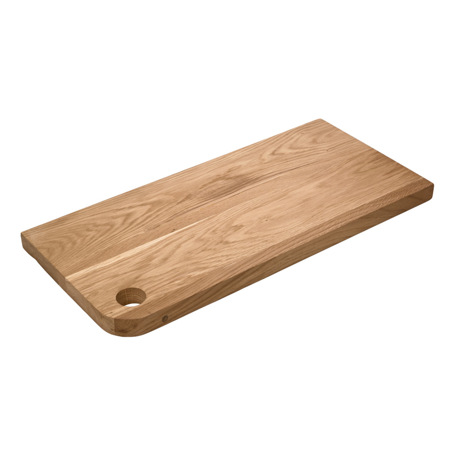 Deska dębowa z otworem 50x30x2,5 cm