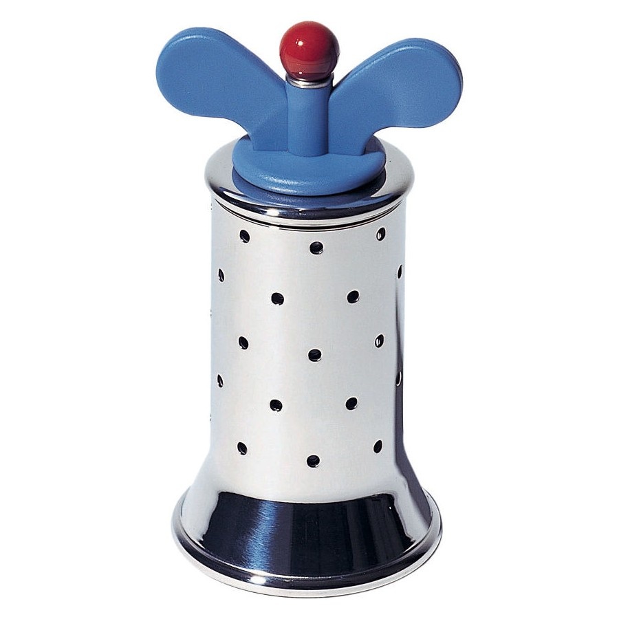 Młynek do pieprzu, niebieski uchwyt Alessi