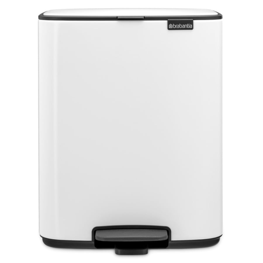 BRABANTIA 236907 - Bo Pedal Bin - Kosz 12 l - Biały