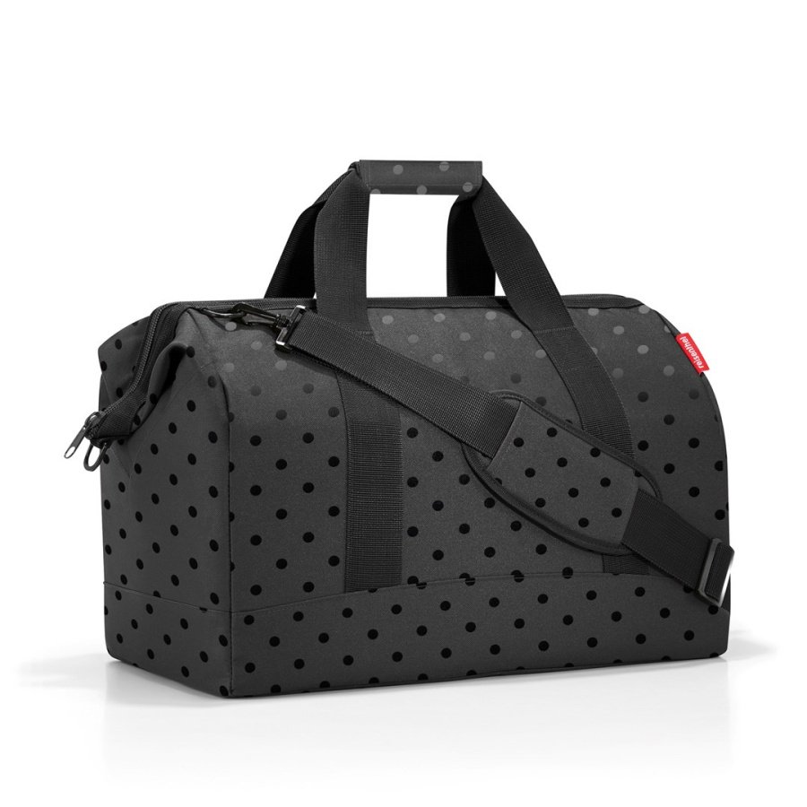 Torba allrounder l, glossy dots black
