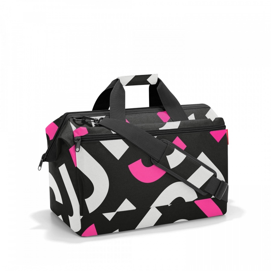 Torba allrounder l pocket signature bold pink