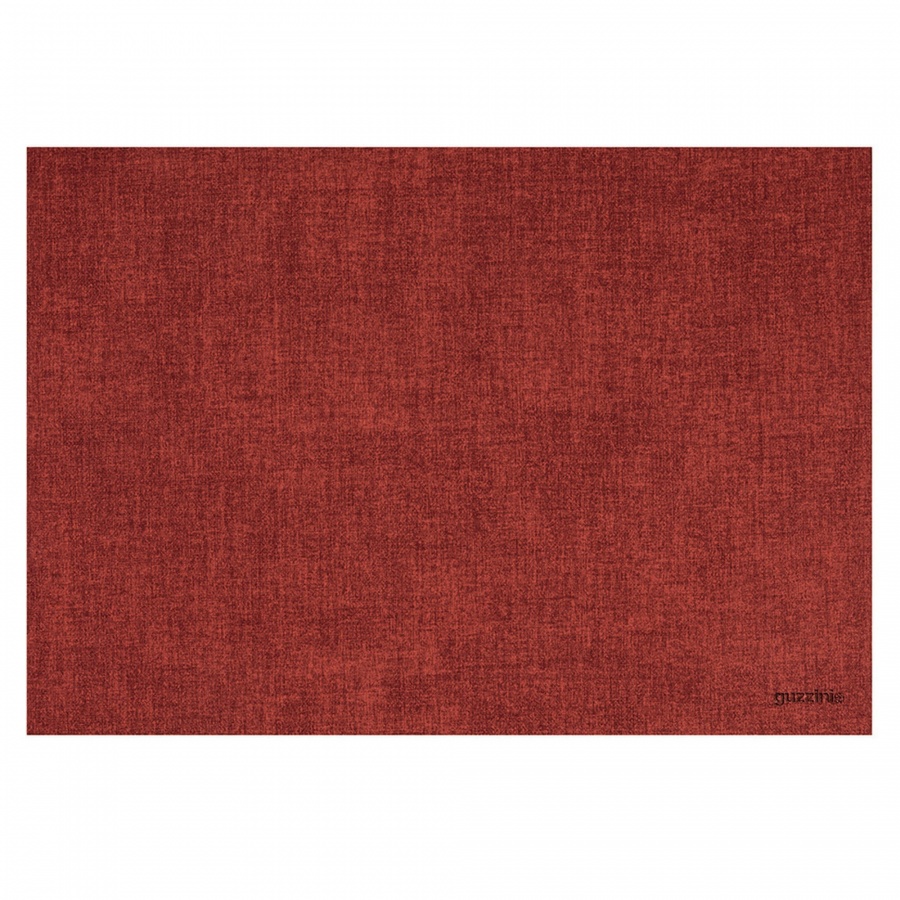 Podkładka pod talerz 43x30 cm, czerwona