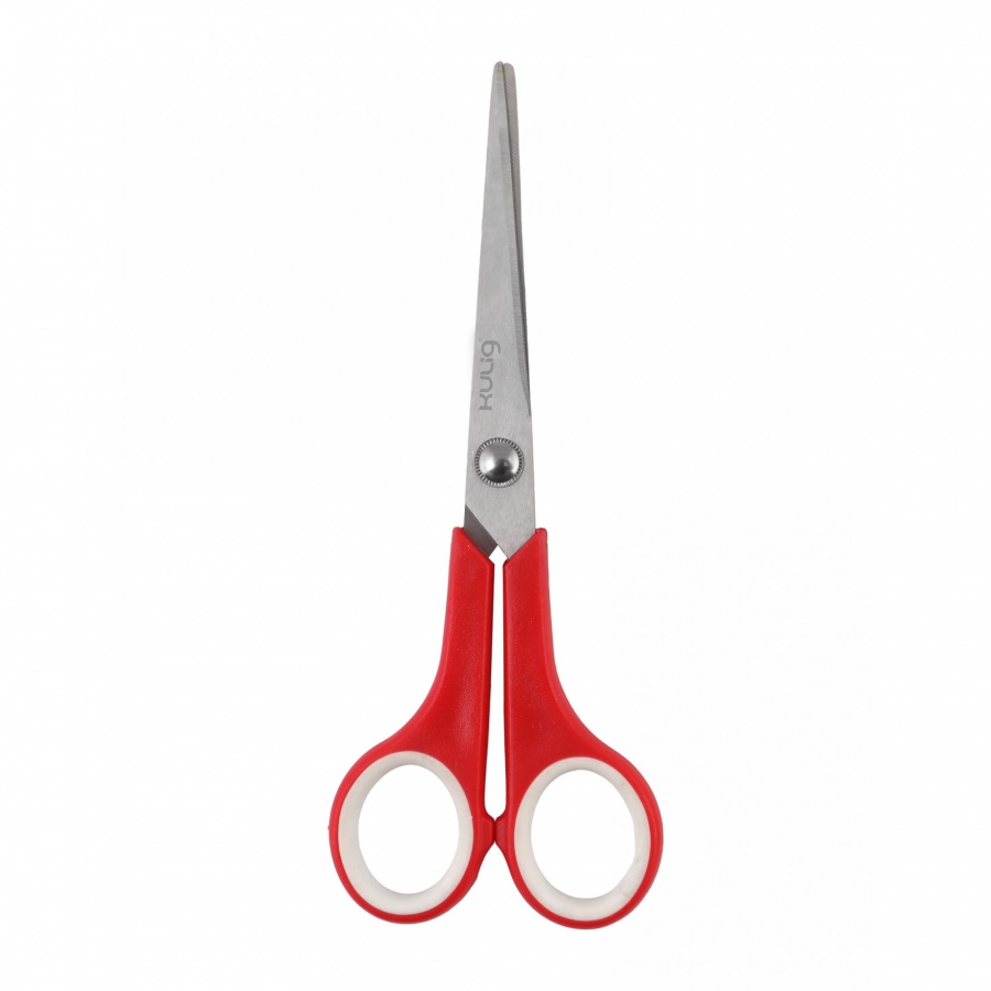 Nożyczki uniwersalne czerwone 17 cm 7007 6,5"