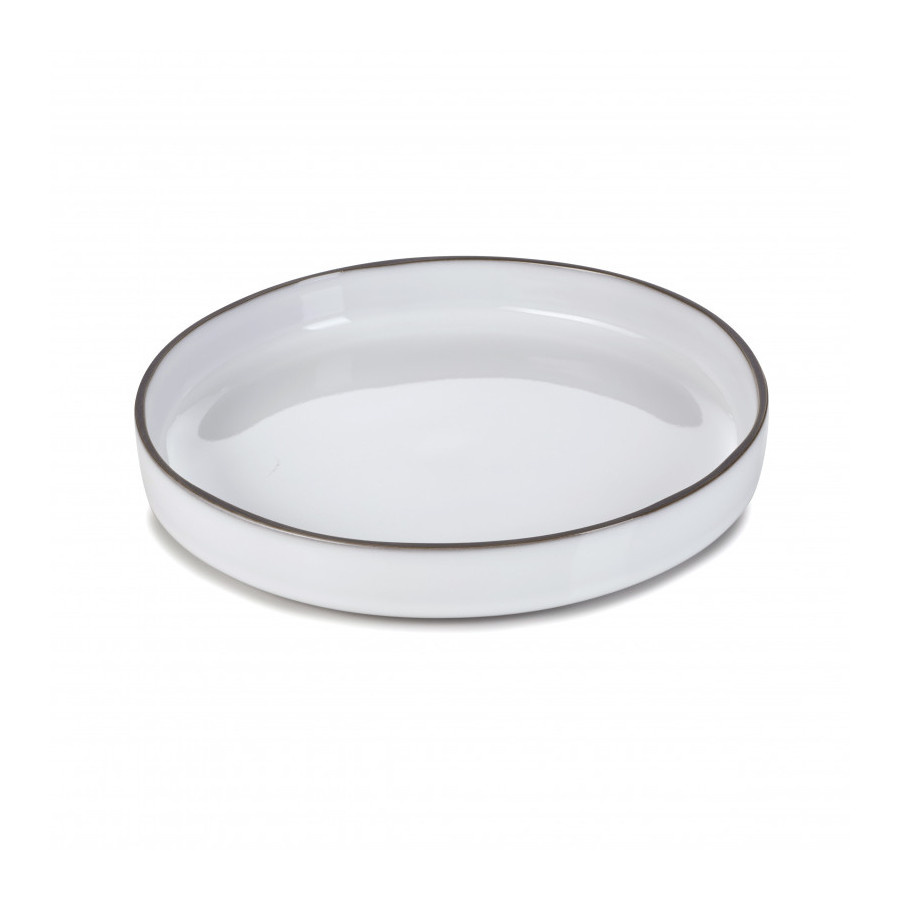 CARACTERE talerz gourmet 23 cm Biała Chmura