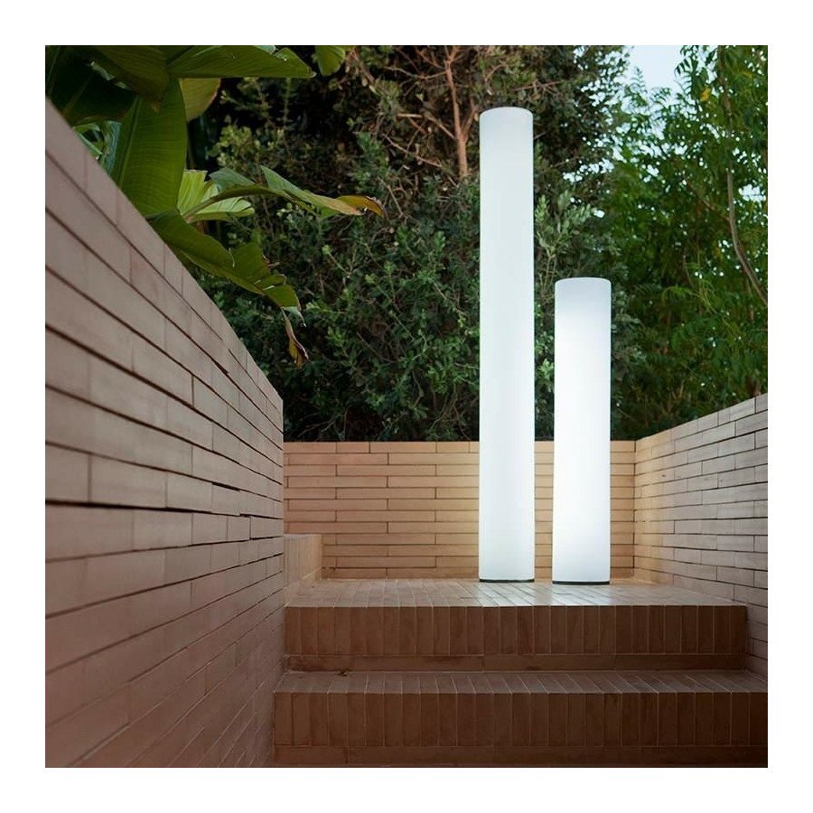 New garden lampa ogrodowa fity 160 cable biała