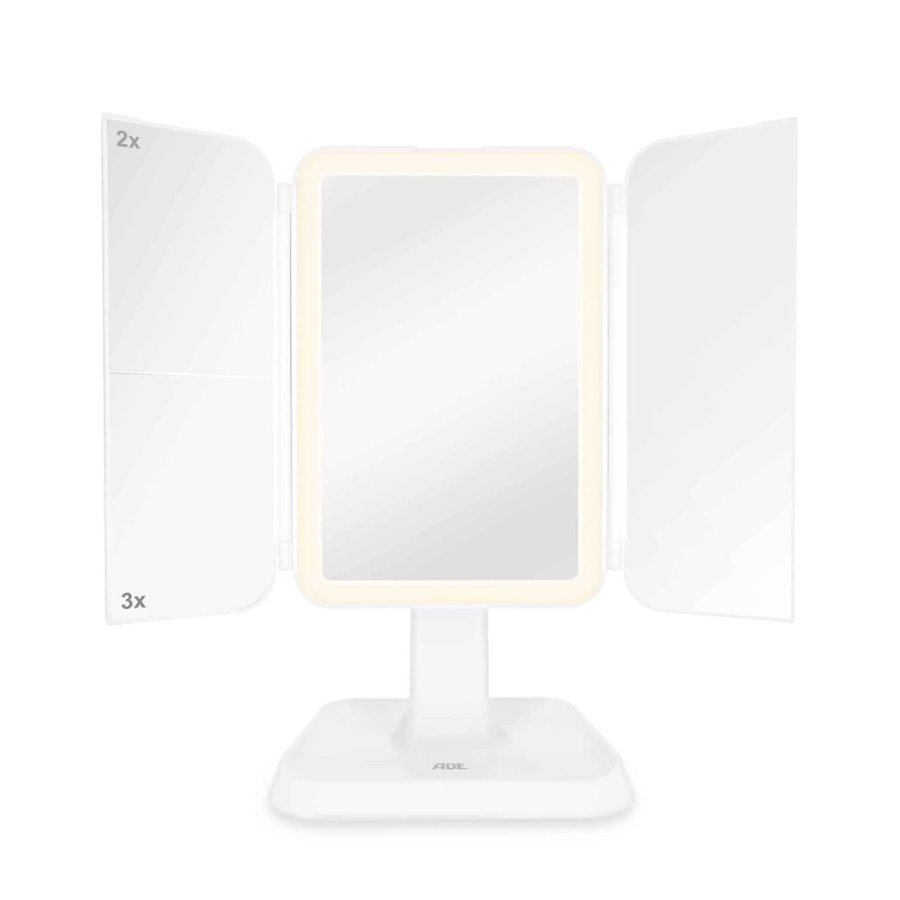 Lusterko kosmetyczne z podświetleniem led, 34 x 17,5 x 32 cm