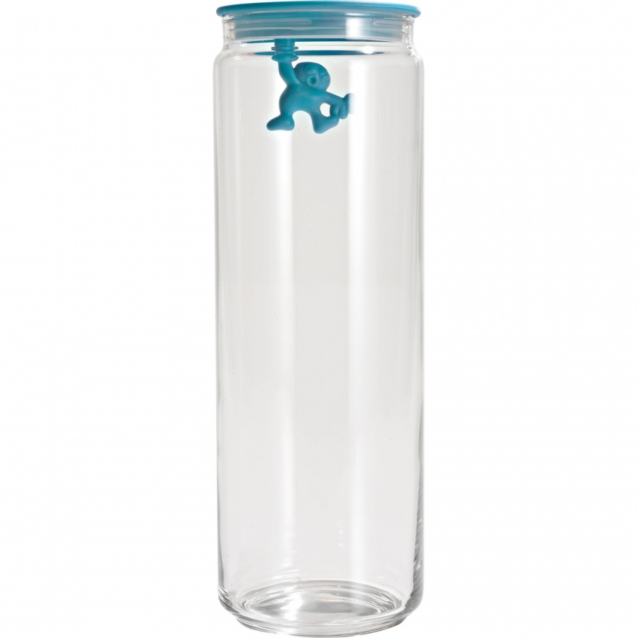 Pojemnik kuchenny 2l Alessi Giani niebieska pokrywka