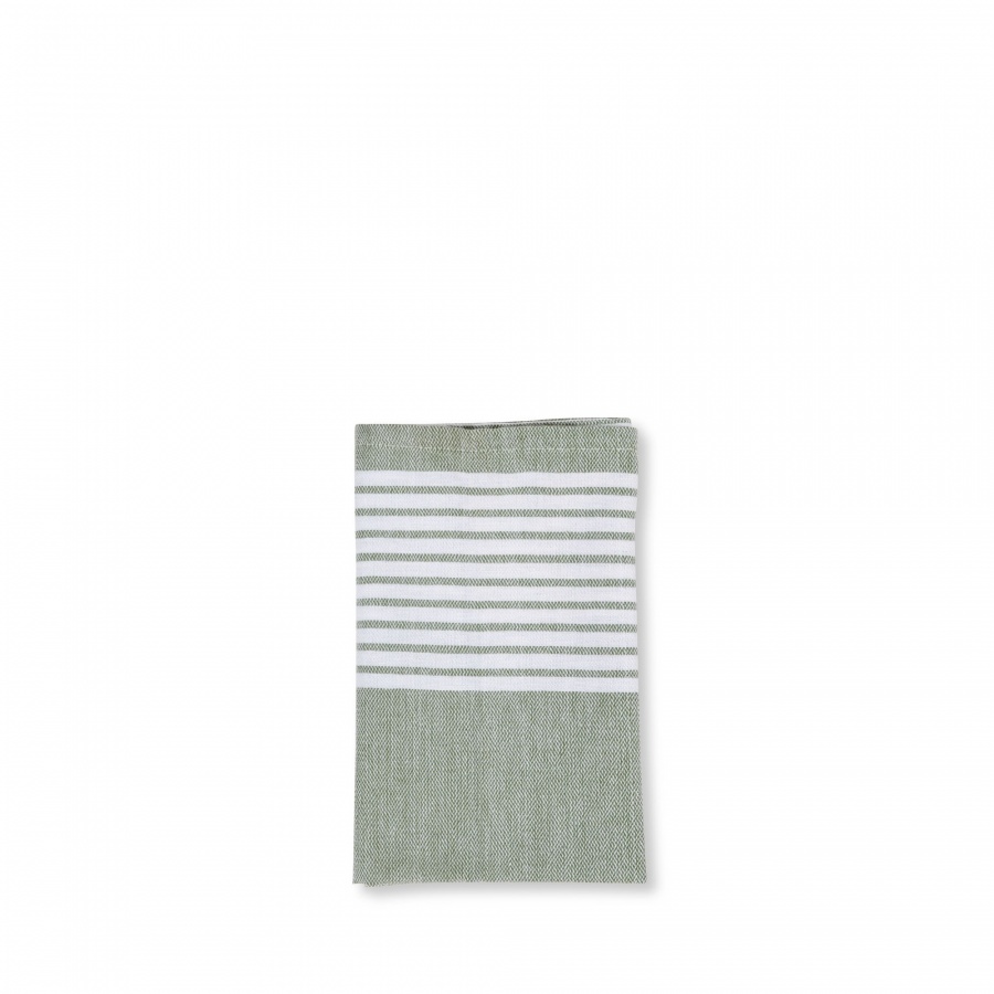 Serwetki ella hamam, 4 szt., 45 x 45 cm, bawełna organiczna, zielone