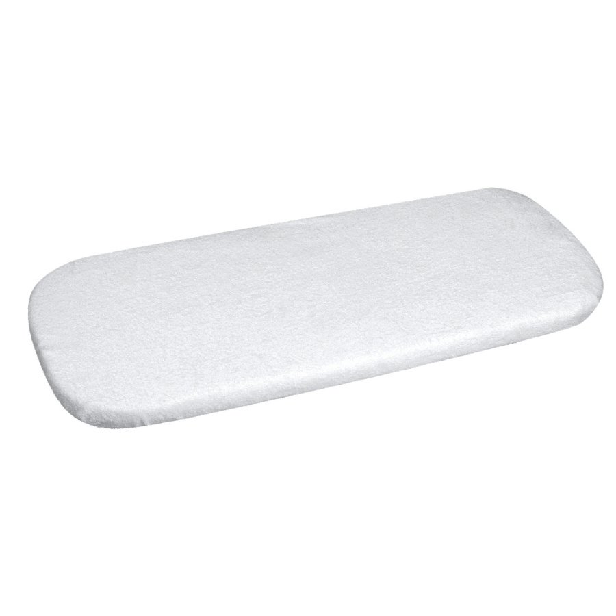 Prześcieradło frotte na materacyk do wózka 75x35x3