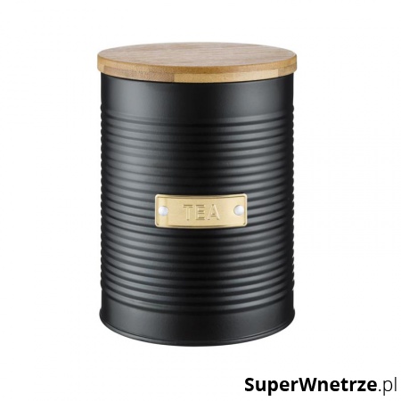 Pojemnik na herbatę 1,4l Typhoon Otto Black czarny