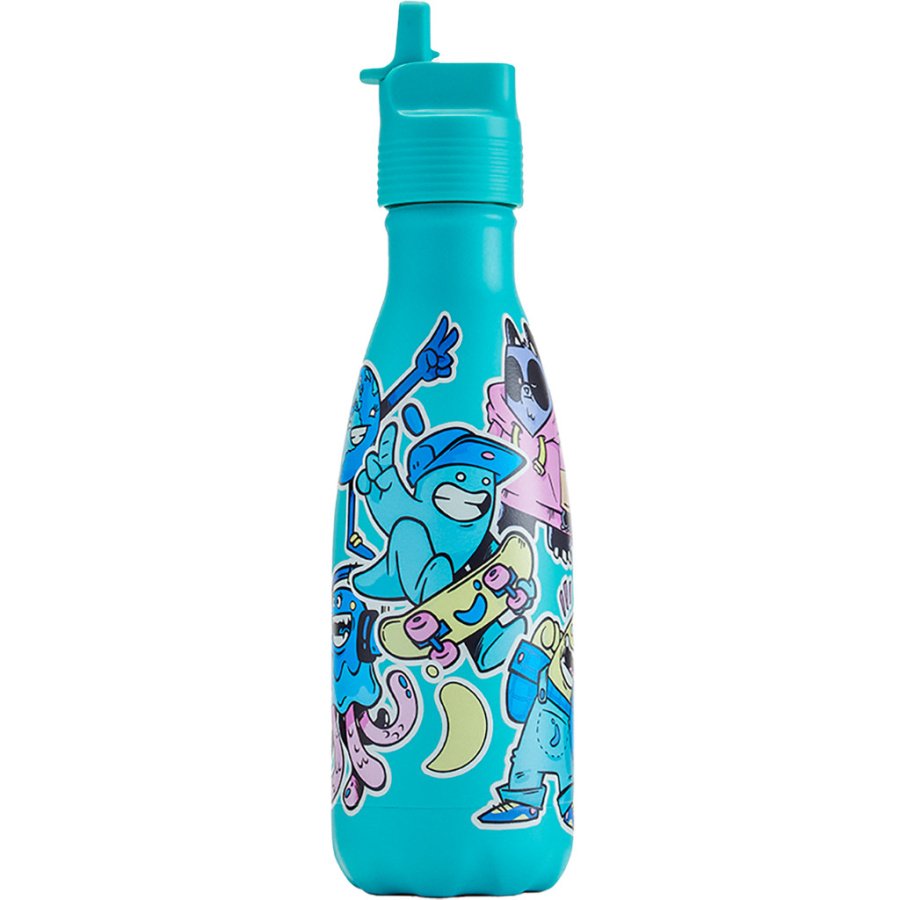 Butelka, 350ml - niebieska załoga