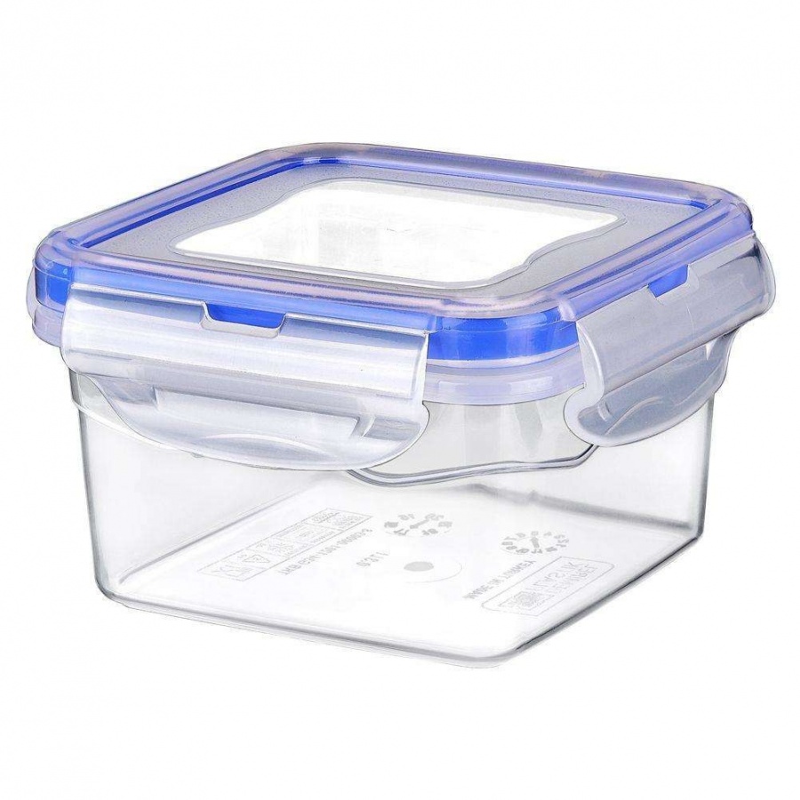 Pojemnik do żywności z uszczelką, 0,3 l, prostokątny