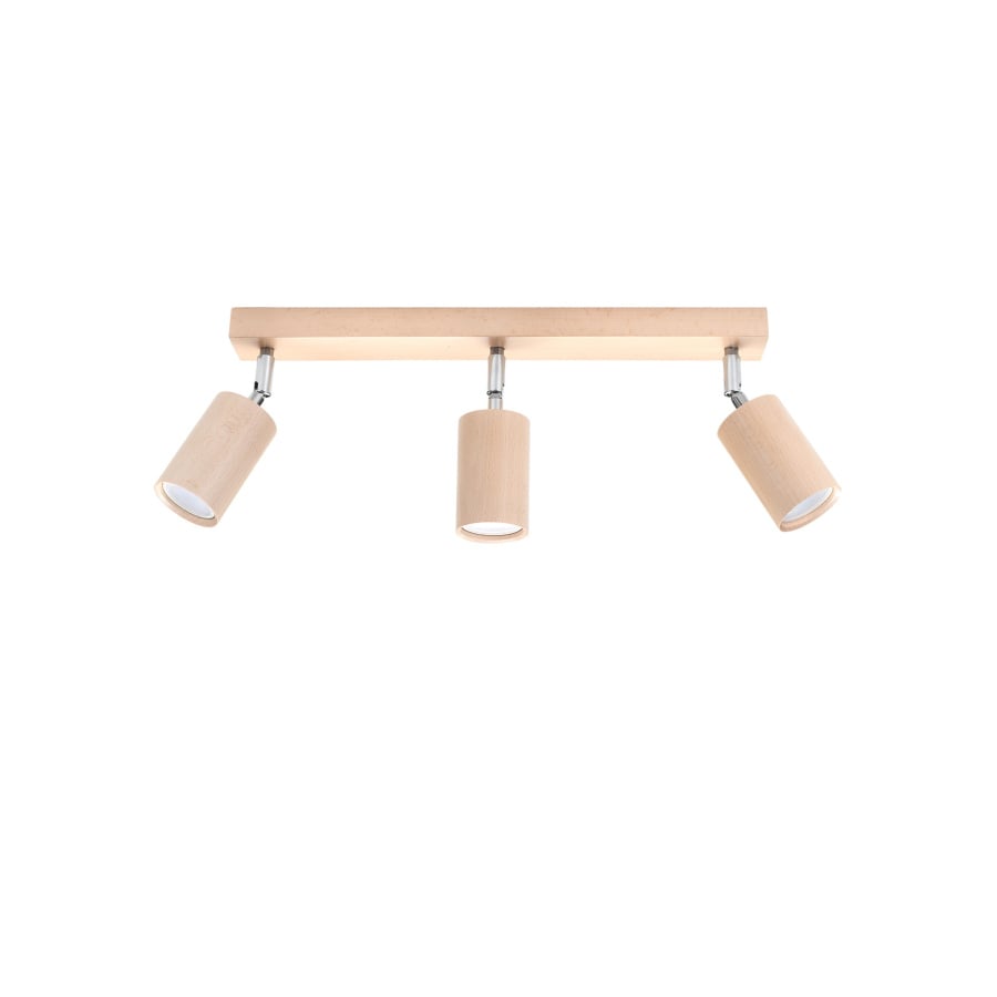 Plafon BERG 3 naturalne drewno