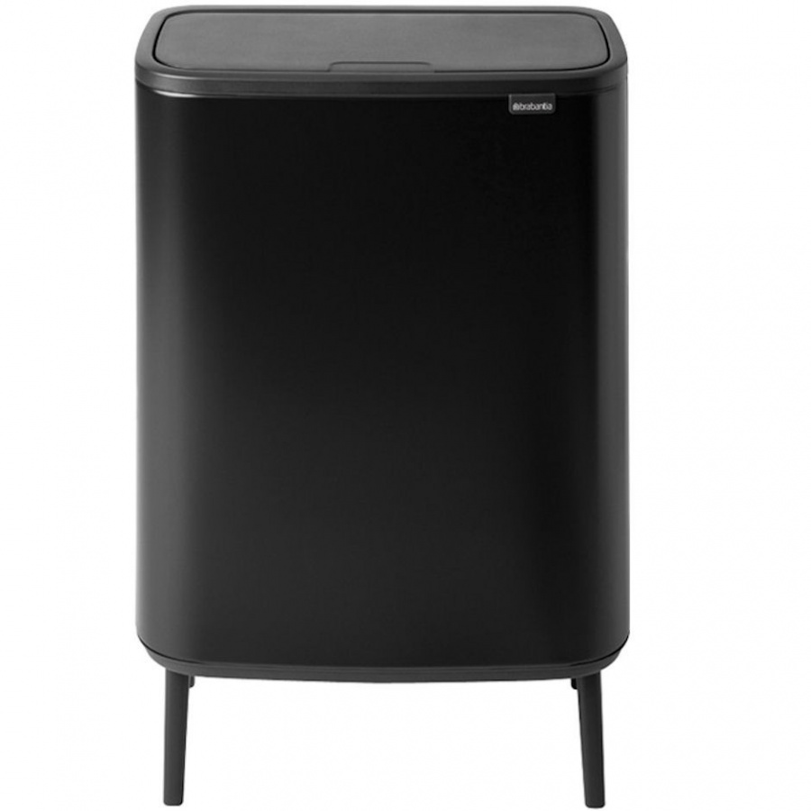 Kosz na śmieci kuchenny Touch Bin Bo 60l czarny mat 130229