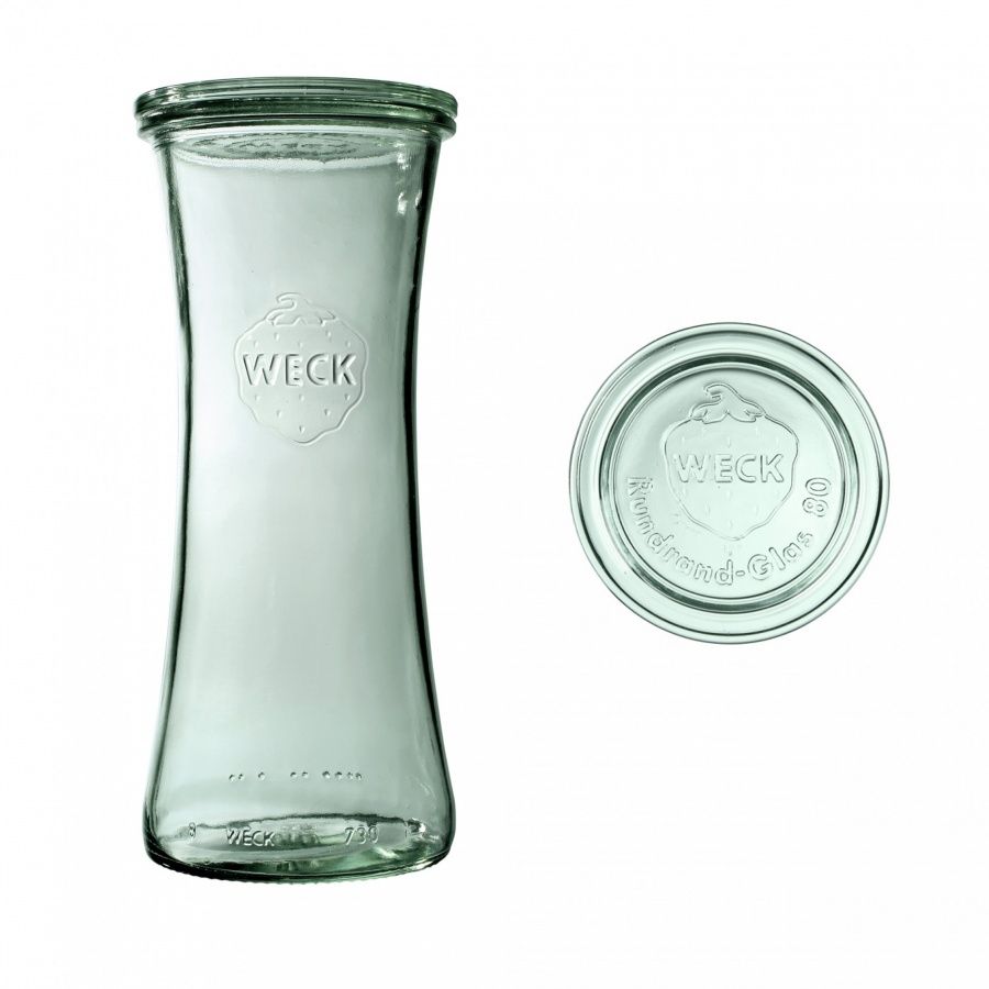 Słoik deli 700 ml z pokrywą - op. 6 szt