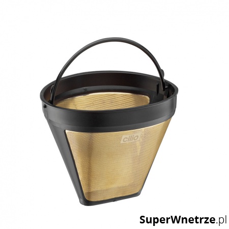 Filtr do kawy 12,5 cm Cilio brązowo-czarny