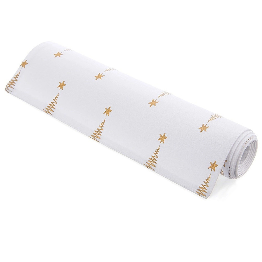 Bieżnik na stół bawełniany choinka 130x32 cm