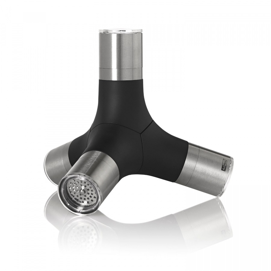 Magnetyczny multi młynek do pieprzu, soli i chilli GIANT