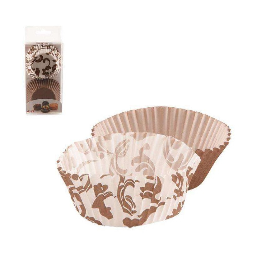 Papilotki cukiernicze do muffinek, foremka na babeczki, śr. 5,5 cm, 60 sztuk