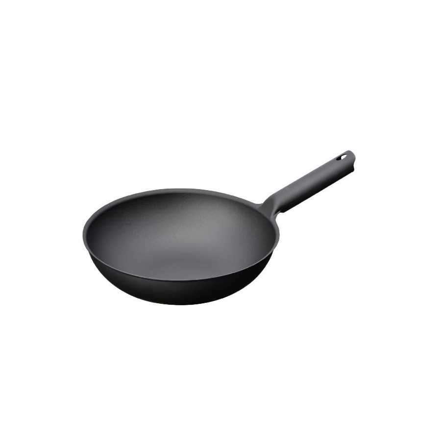 Wok żeliwny SSC 29 cm [SW291BK]