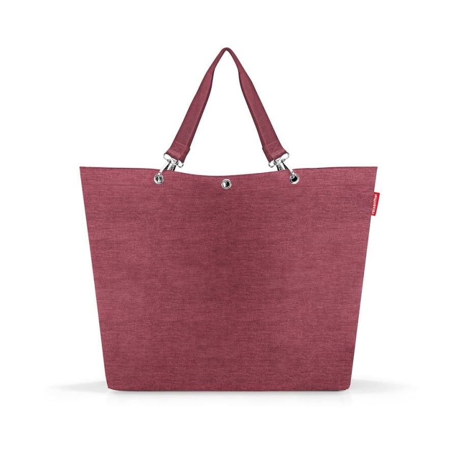 Torba SHOPPER XL twist maroon