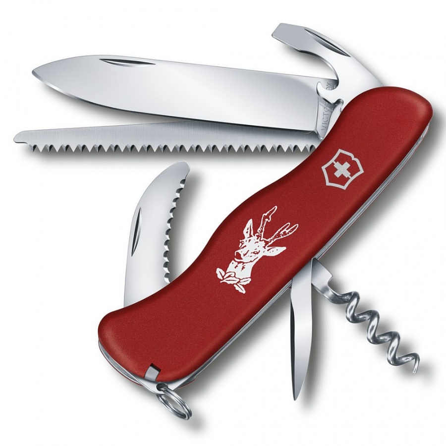 VICTORINOX - Scyzoryk Hunter - Czerwony