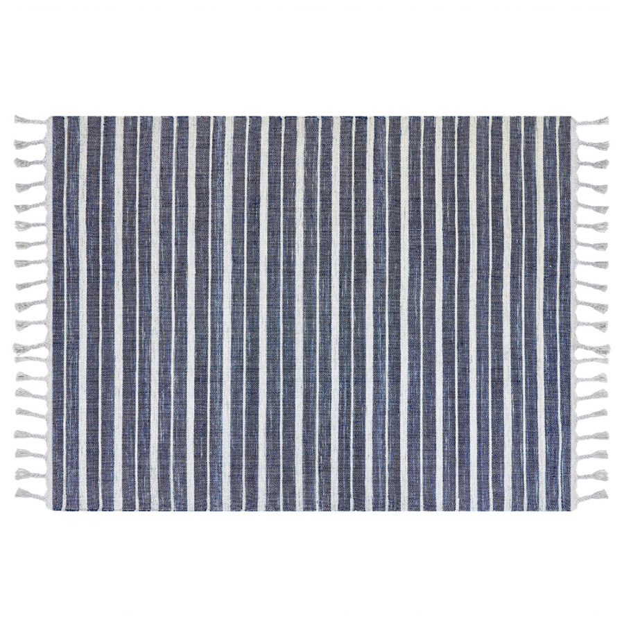 Dywan 140 x 200 cm niebieski bademli