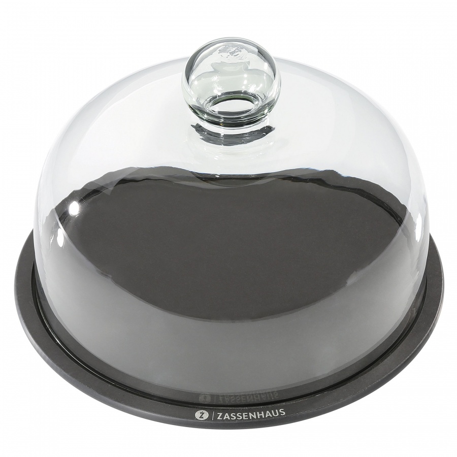 Deska do sera z pokrywą, laminat włókna drzewnego/szkło, śred. 23 x 15,5 cm