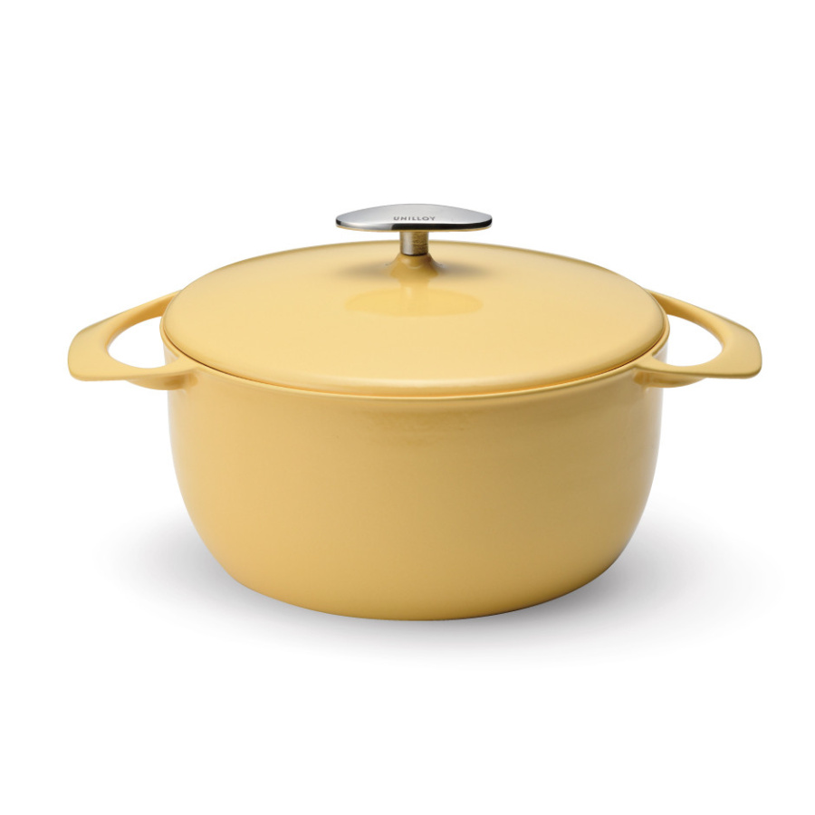 Garnek żeliwny UNILLOY Yellow 20 cm [UC200YE]