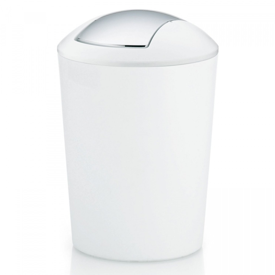 Kosz na śmieci łazienkowy 5,0 l Kela biały