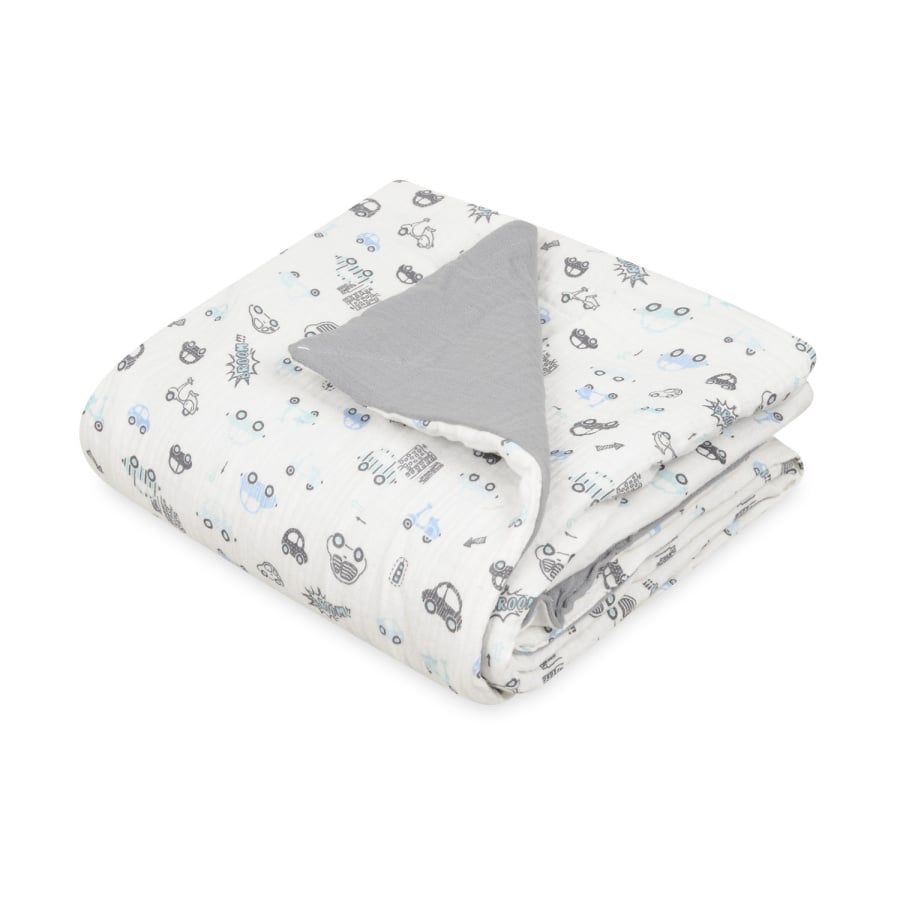 Kocyk MUSLIN DESIGN w pudełku 75x100