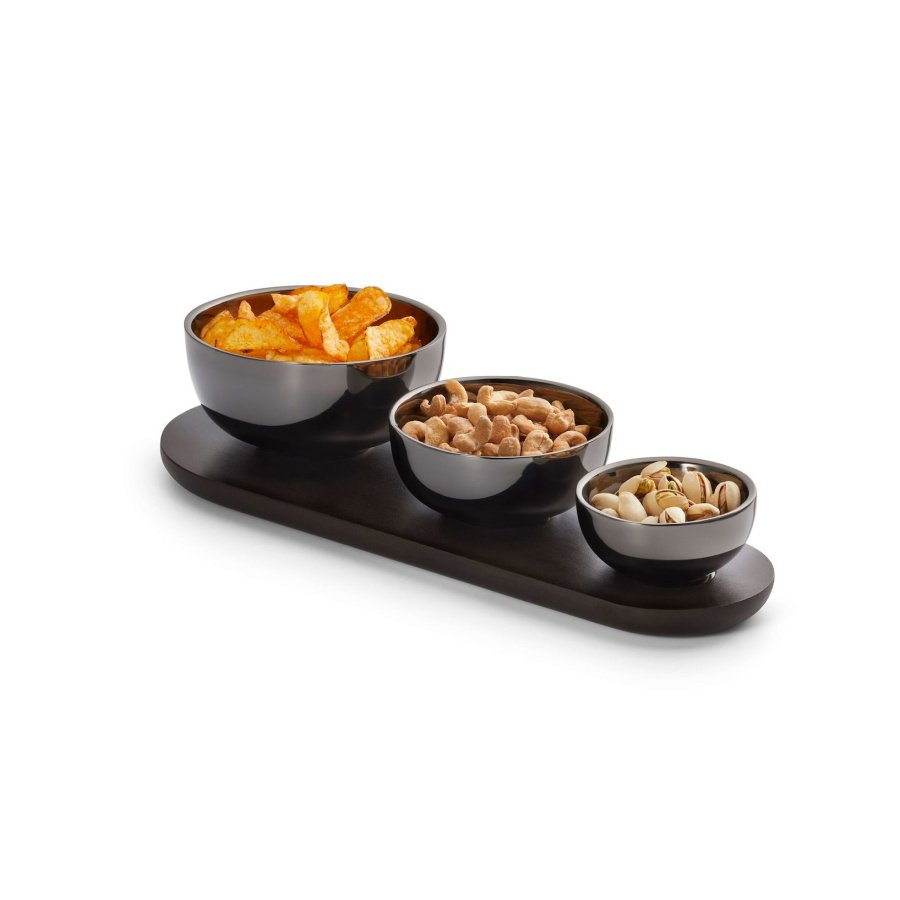 Zestaw 3 misek z podstawą TRIO