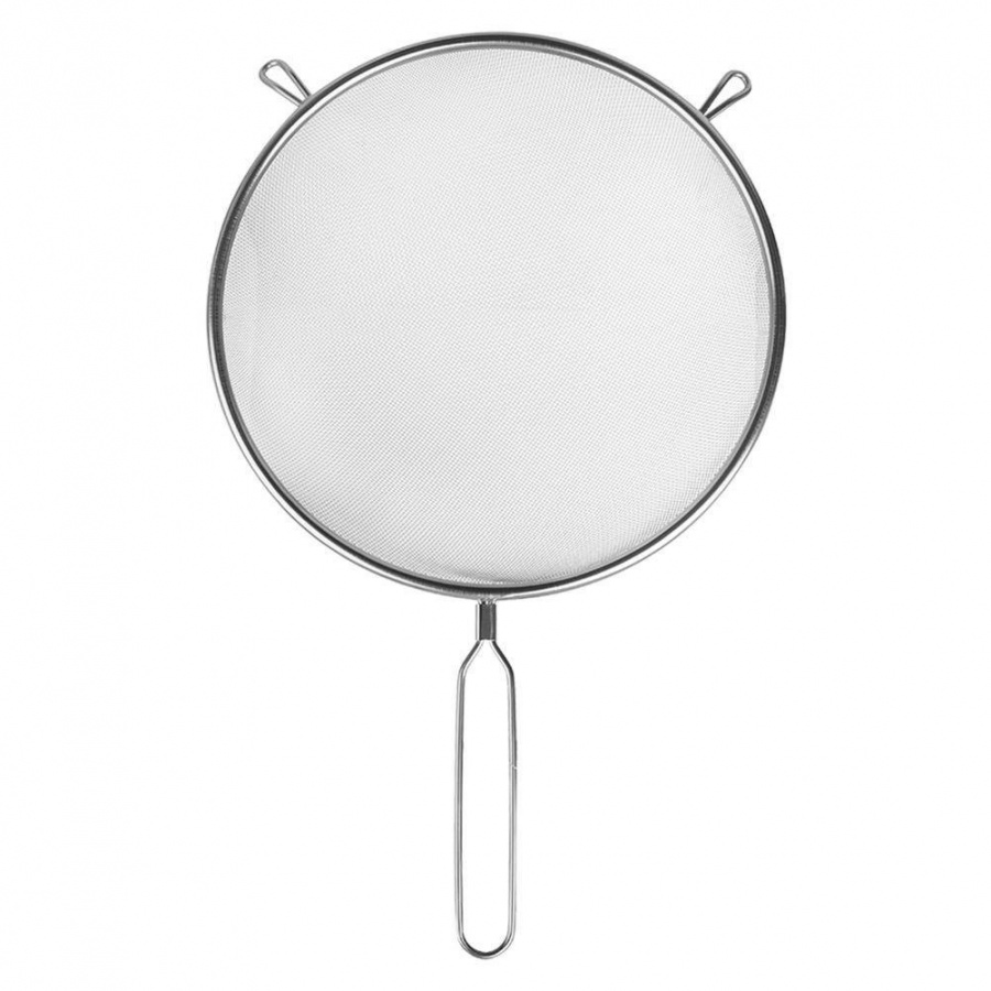 Sitko kuchenne stalowe, cedzak, durszlak, 14 cm