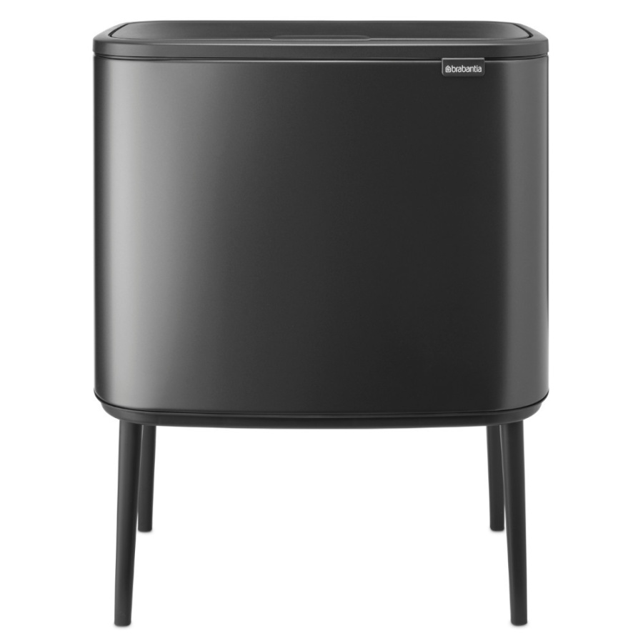 Brabantia 233548 - bo touch bin - kosz 11+23 l - 2 komory - confident grey