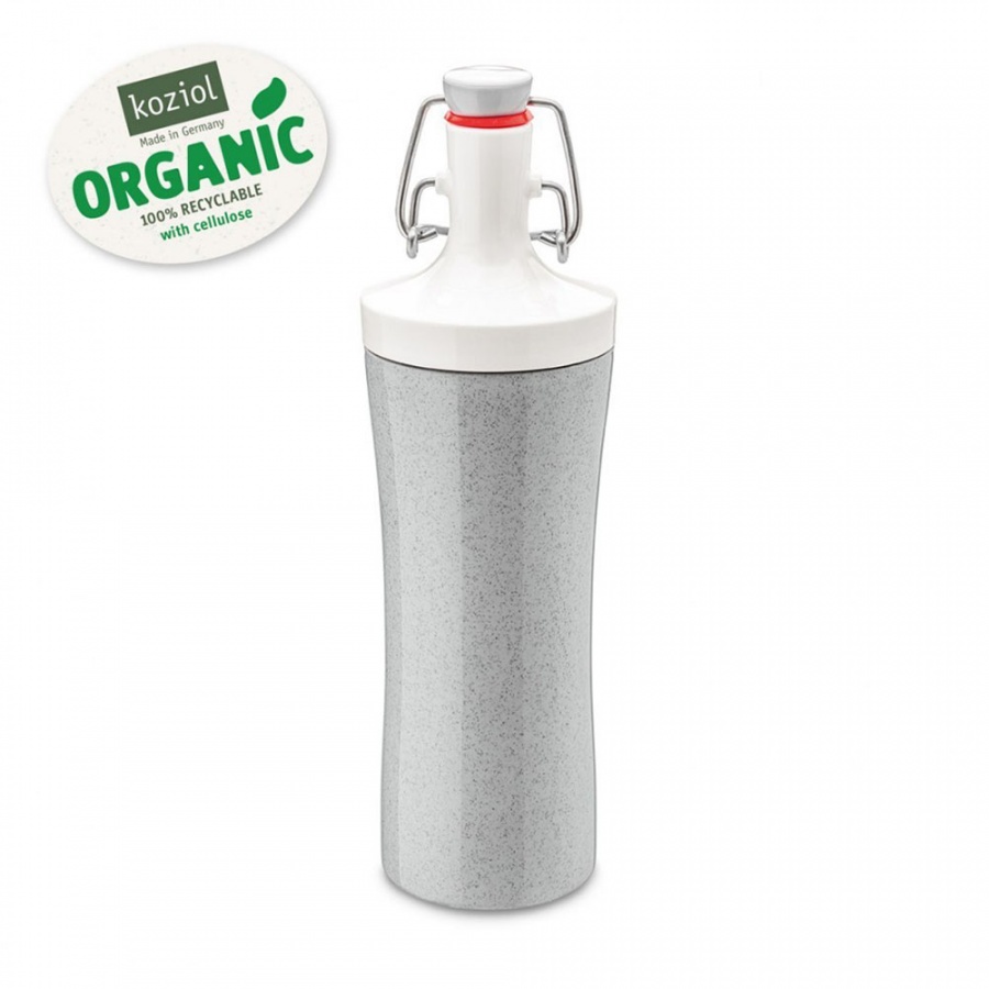 Butelka 425ml Koziol PLOPP TO GO ORGANIC szara KZ-3796316